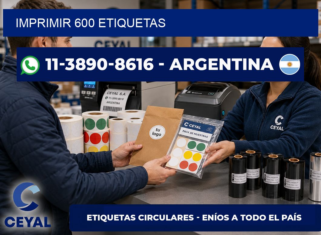 IMPRIMIR 600 ETIQUETAS