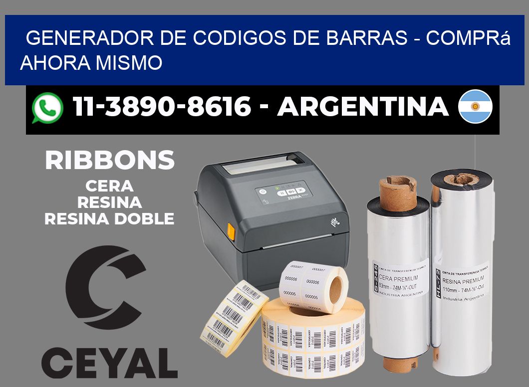 generador de codigos de barras - Comprá ahora mismo