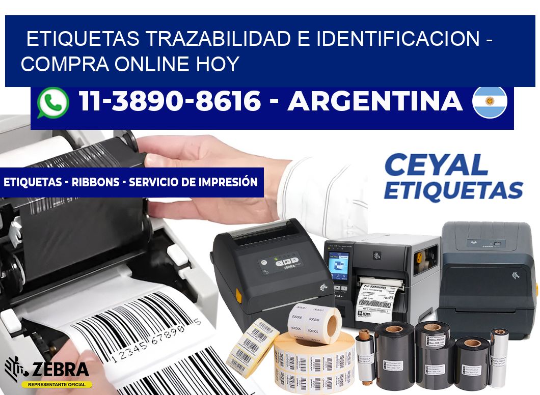 ETIQUETAS TRAZABILIDAD E IDENTIFICACION - Compra online hoy