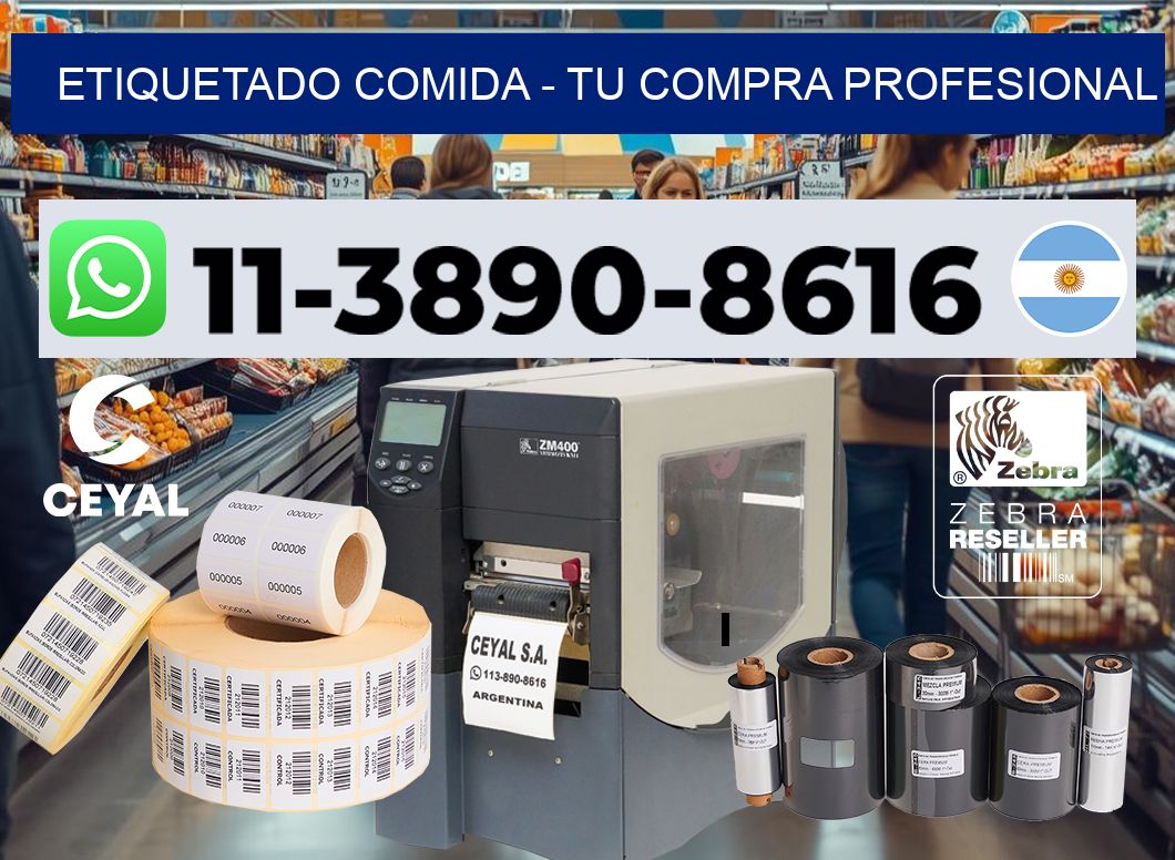 Etiquetado comida - Tu compra profesional