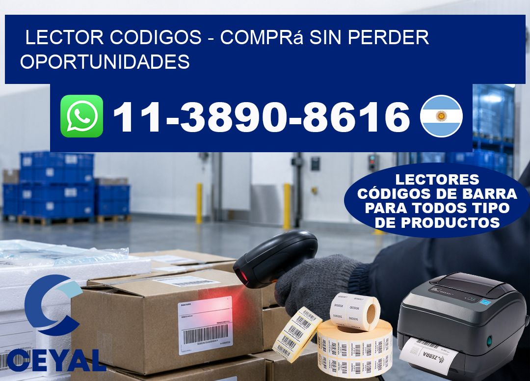 LECTOR CODIGOS – Comprá sin perder oportunidades