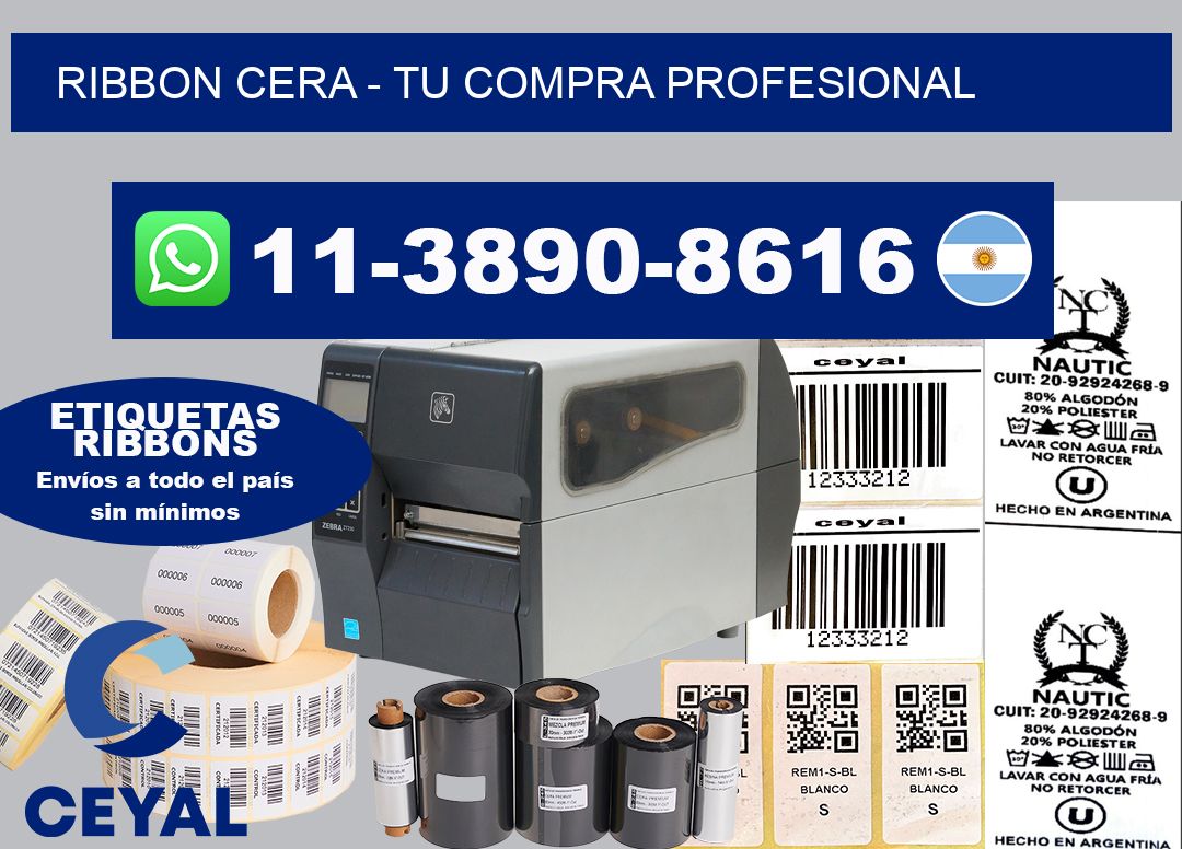 Ribbon cera - Tu compra profesional