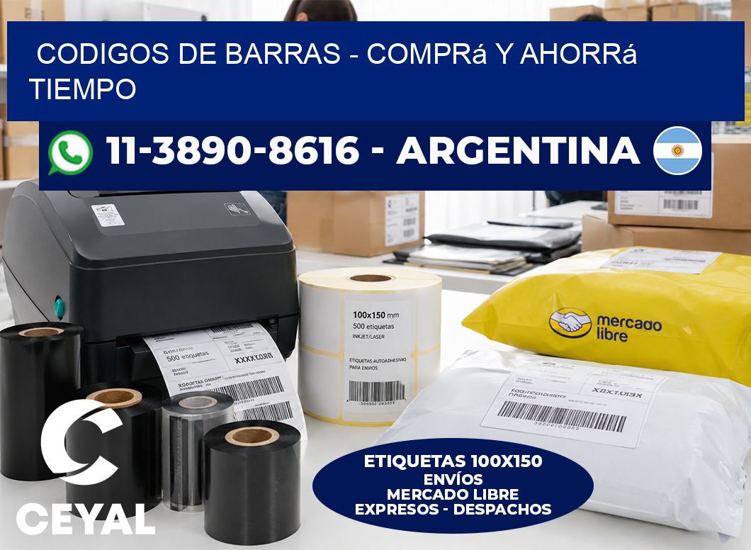codigos de barras - Comprá y ahorrá tiempo
