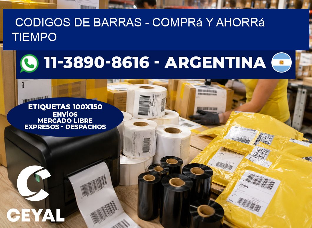codigos de barras - Comprá y ahorrá tiempo