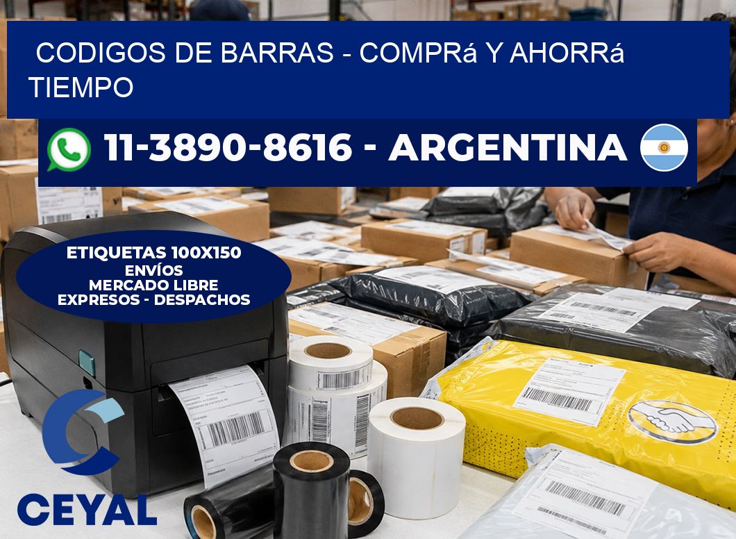 codigos de barras – Comprá y ahorrá tiempo