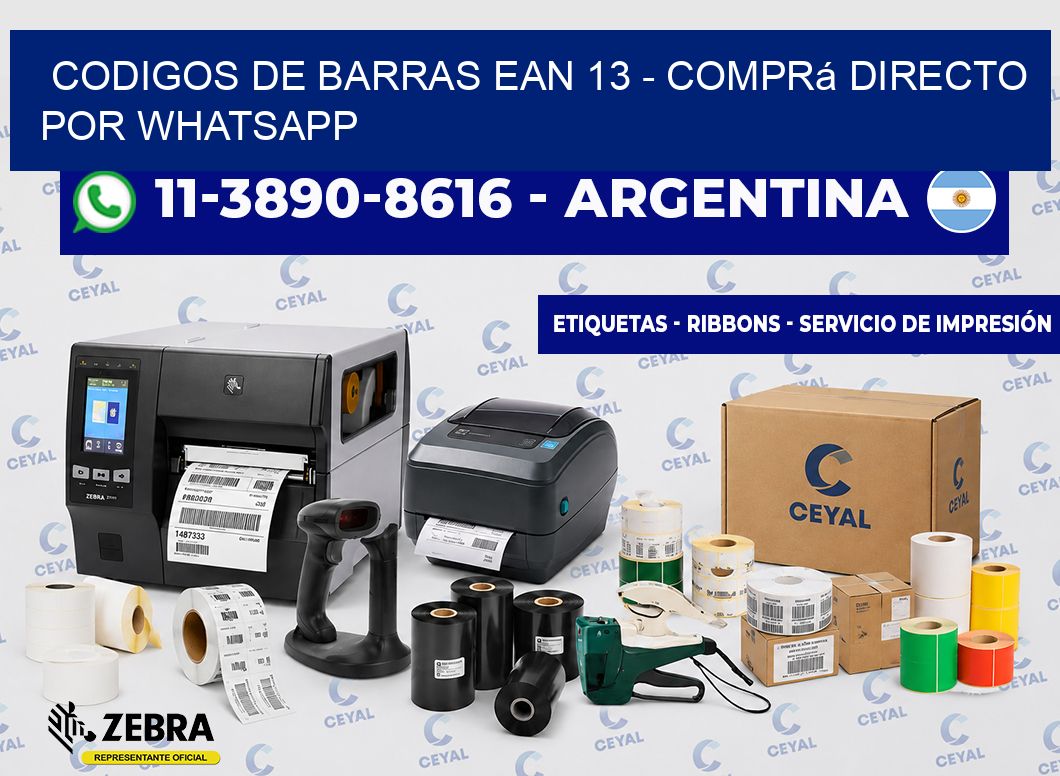 codigos de barras ean 13 - Comprá directo por WhatsApp