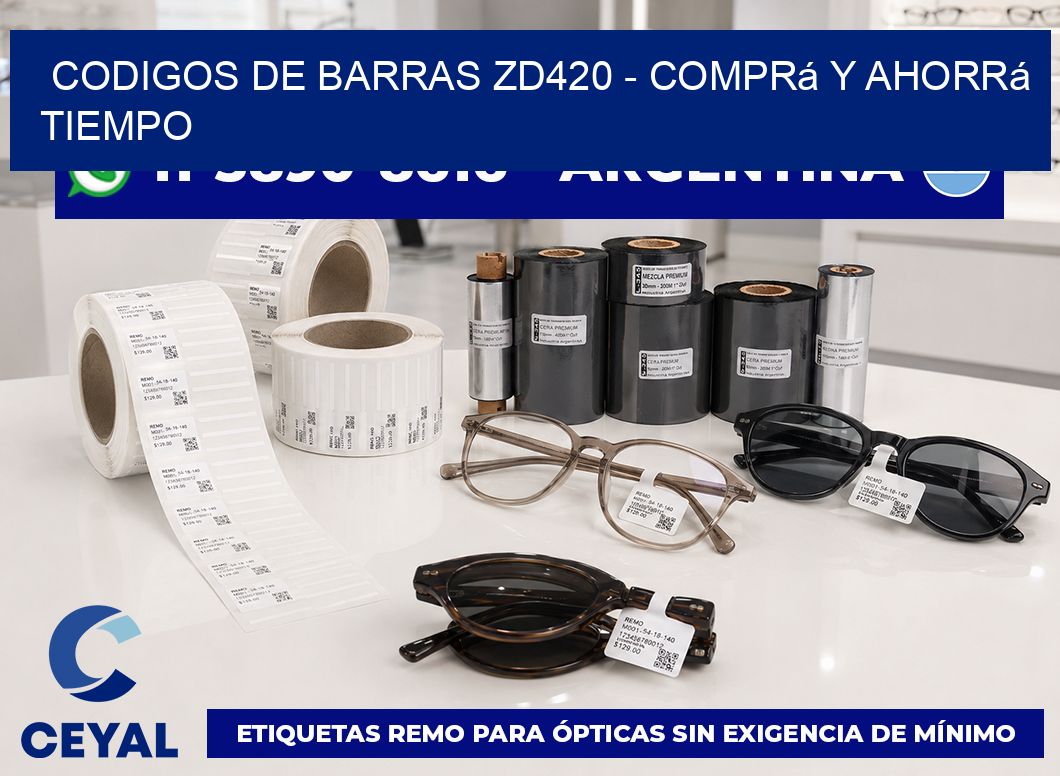 codigos de barras zd420 - Comprá y ahorrá tiempo