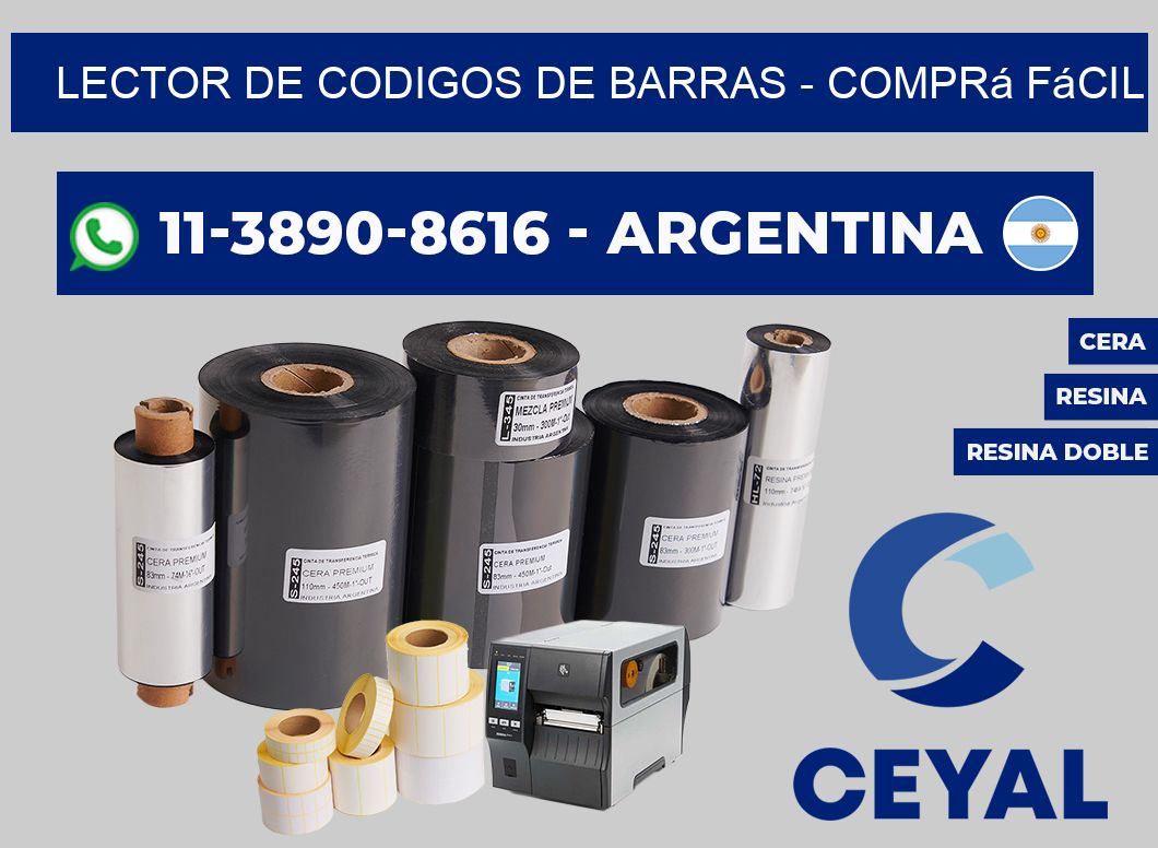 lector de codigos de barras - Comprá fácil